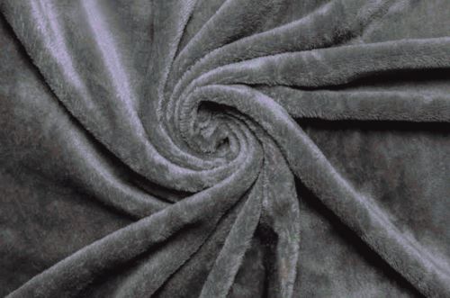 Mikroplyšové prostěradlo TOP tmavě šedé 200x220 cm (1)