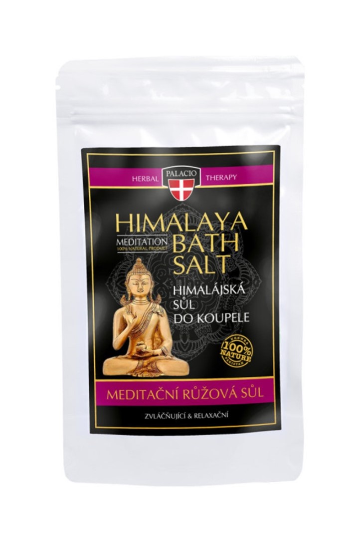 Himalájská sůl do koupele růžová 200g