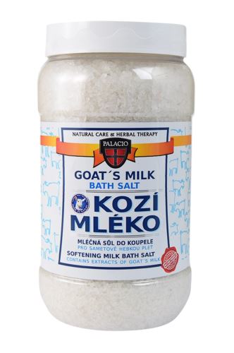 Kozí mléko sůl do koupele 1200 g