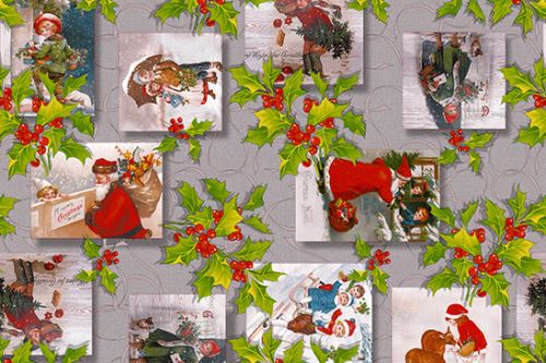 PVC ubrus VÁNOČNÍ MERRY CHRISTMAS 120x140 cm