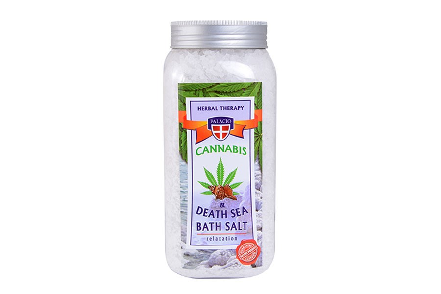 Konopná sůl do koupele Mrtvé moře 900 g