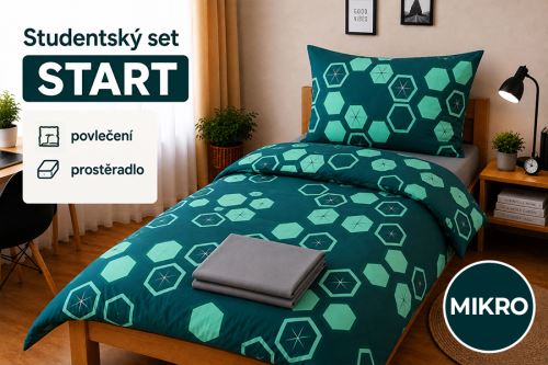 Studentský set START VINKA tyrkysový